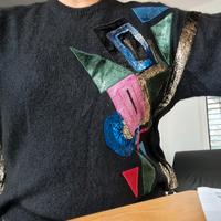 Wunderschöner ESCADA Pullover Mohair /Wolle zur Weihnachtszeit . Bayern - Neu Ulm Vorschau