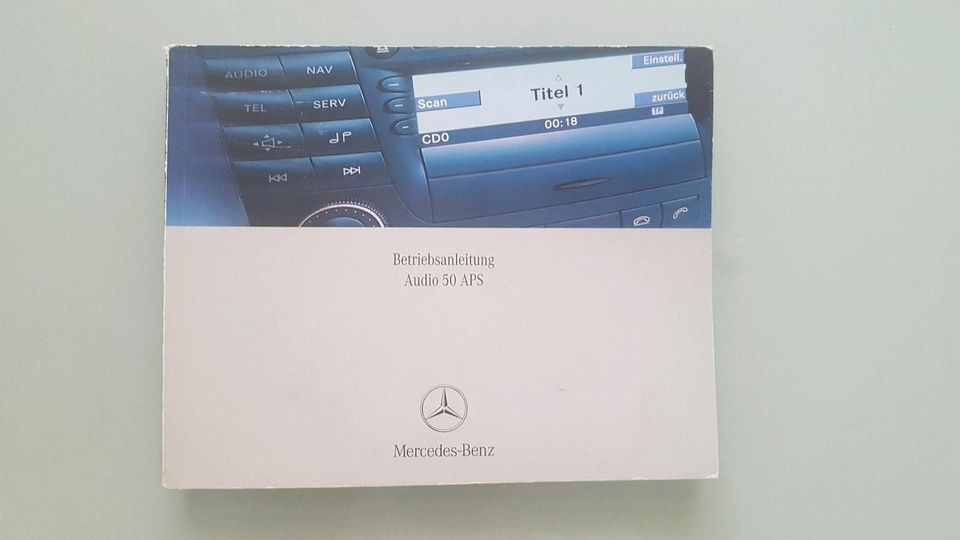 Mercedes-Benz W211 E-Klasse Audio 50 APS Betriebsanleitung Buch in Neukirchen-Vluyn