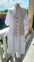 Sommerkleid Weiß L XL 40 42 Midi Baumwolle Stufenkleid Kleid Bayern - Pöttmes Vorschau