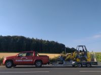 3,5 t Maschinentransporter Baumaschinentransporter mieten leihen Hessen - Weilmünster Vorschau