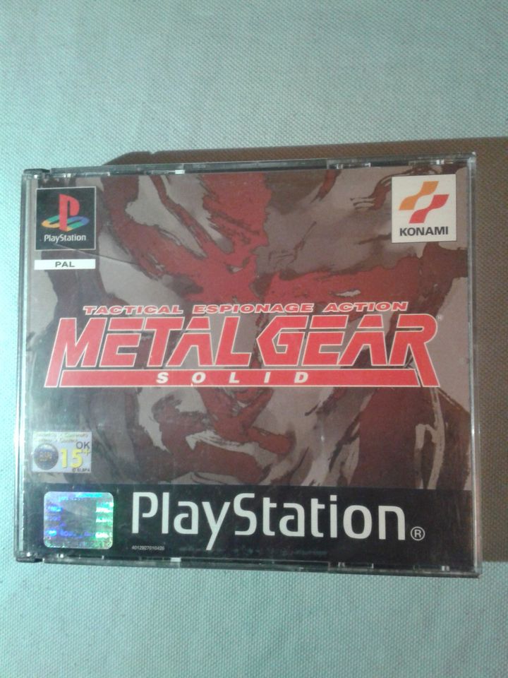 Metal Gear Solid Tactical Espionage Action Playstation 1 in Krefeld