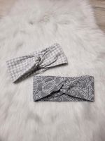 NEU Handmade Damen Stirnband Haarband Turbanband grau weiß Sachsen - Treuen Vorschau