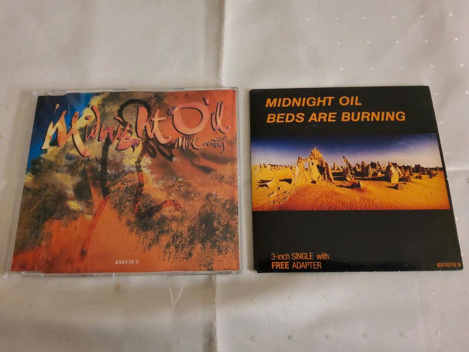 Midnight Oil - My Country/ Beds are burning - Maxi-CDs in München