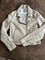 Gipsy Lederjacke beige gr.S Bayern - Waging am See Vorschau