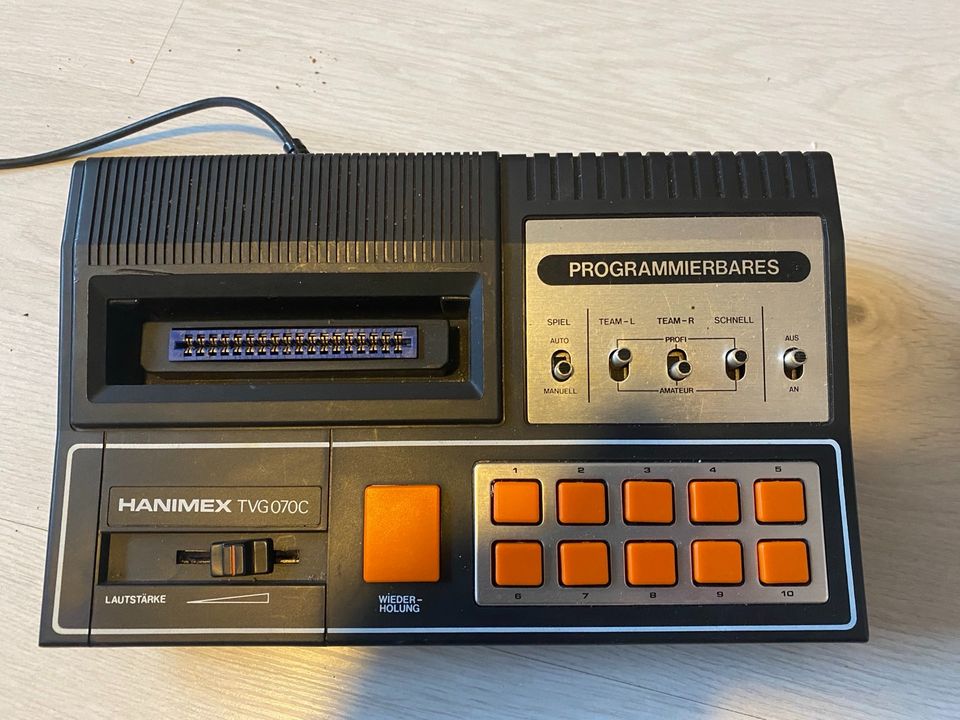1976 Hanimex TVG 070 Spielekonsole Defekt in Holle