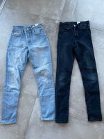 Jeans H&M Gr. 158 24/30 skinny hellblau dunkelblau Bayern - Wasserburg am Inn Vorschau