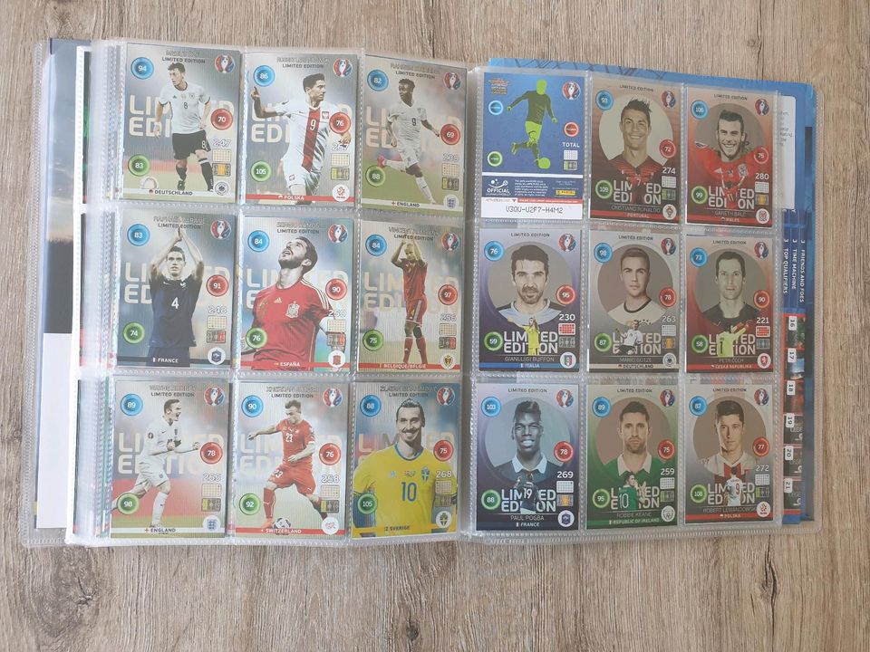 Panini Adrenalyn XL EURO 2016 Frankreich komplett + 52 Limited Ed in Bremen