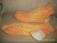 1 Paar Sneaker ,Handgestrickte Sommersocken,  Gr.40/41 Bayern - Ruderatshofen Vorschau