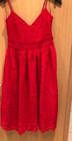 Rotes Spitzenkleid Gr. 38 Sachsen-Anhalt - Staßfurt Vorschau