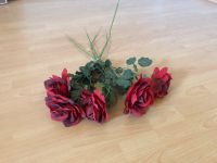 Deko, 5x rote Rosen (70cm lang) Thüringen - Heilbad Heiligenstadt Vorschau