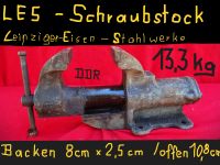 Alter "LES"  - S80 - Schraubstock - intakt - aus der DDR Niedersachsen - Lemgow Vorschau