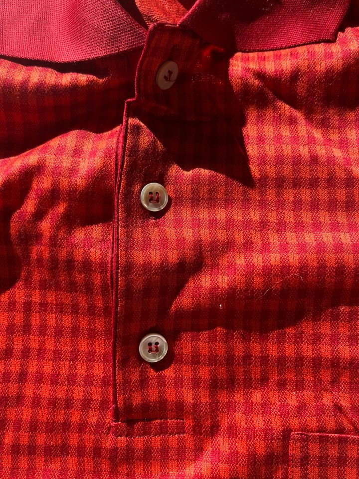 Ermenegildo Zegna Polohemd Poloshirt rot Größe 50 / L in Petersberg