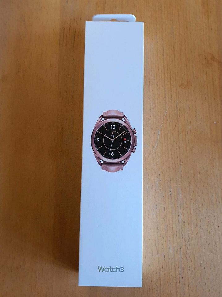Neu: Samsung Galaxy Watch 3, Edelstahl, 41mm, Smartwatch SM-R850 in Germersheim