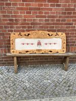 wunderschönes Stickbild geschnitzter BROCANTE shabby chic Mitte - Tiergarten Vorschau