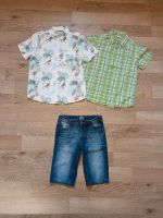 Hemd Gr. 140 und Jeans-Shorts, Set Bayern - Scheßlitz Vorschau