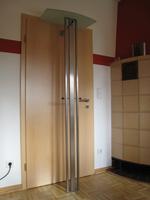 Edelstahlgarderobe mit Glasablage, Standgarderobe Nordrhein-Westfalen - Solingen Vorschau
