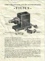 Diaprojektor Filius  35mm Beamer Sachsen - Flöha  Vorschau