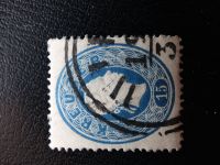 Briefmarke 15 Kreuzer 1858 blau Bayern - Alzenau Vorschau