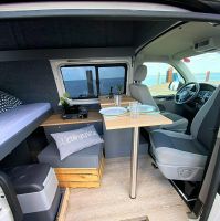 VW T5 Camper Van Bus Bulli Wohnmobil mieten Wohnmobilvermietung Nordfriesland - Bordelum Vorschau