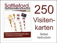 Neu - Sattleford Visitenkarten (250 St.) selbst drucken (250g/m²) Berlin - Spandau Vorschau