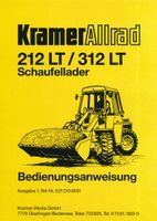 Bedienungsanleitung Kramer Allrad 212 / 312 LT / PDF, CD Baden-Württemberg - Mühlingen Vorschau