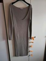 H&M Strickkleid Gerippt Rippstrick L Beige Bodycon Midi Rheinland-Pfalz - Petersberg Vorschau