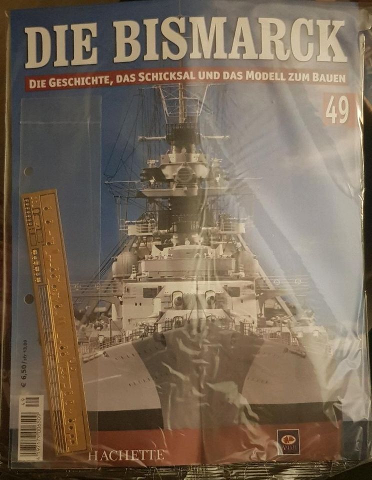 Die Bismarck von Hachette Sammelhefte Bausatz 95 Hefte in Köln