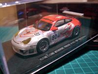 Porsche 996 GT3RSR Flying Lizard Le Mans 2005 Ebbro 1:43, OVP Niedersachsen - Cuxhaven Vorschau