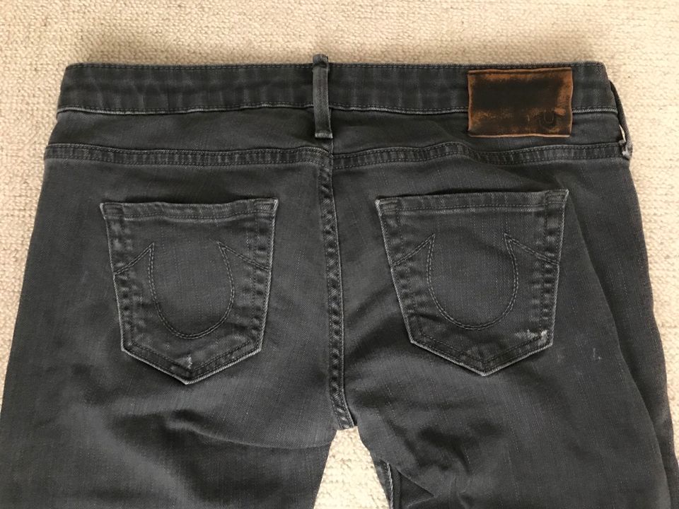 True Religion Jeans „Jude“ tolles Grau destroyed Gr. 27 NP 220€ in Herdecke