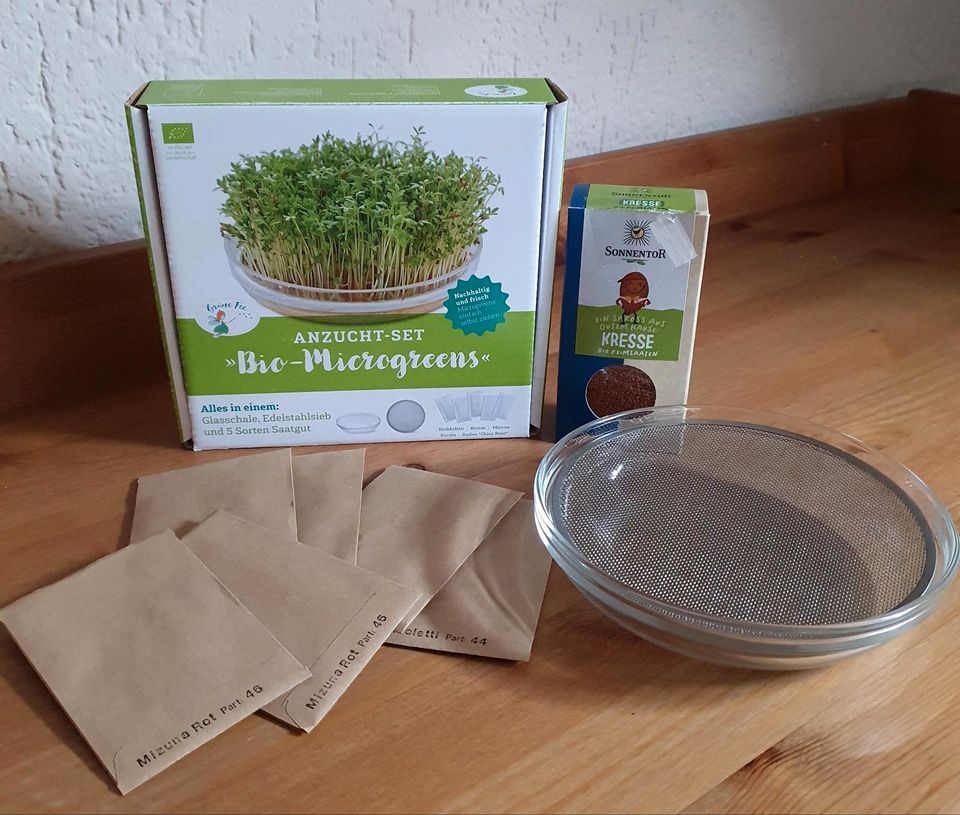 Anzucht-Set Bio- Microgreens für die Fensterbank in Mülheim (Ruhr)