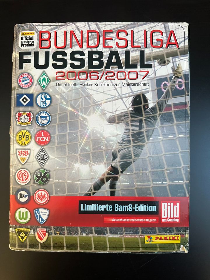Panini Bundesliga 2006/2007 20 Autogramme Sammelalbum Hannover 96 in Hannover