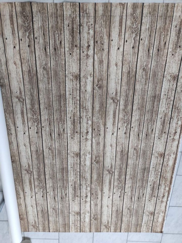 Fotohintergrund aus Baumwollstoff-Digitaldruck "Holzwand" 2 Stück in Pfedelbach