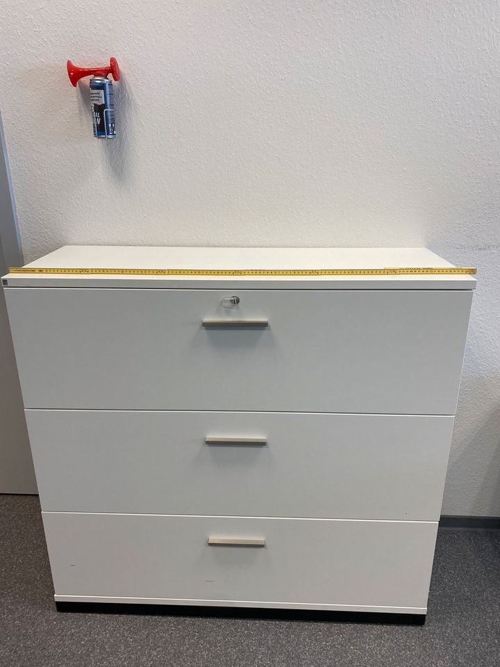 2x Hängeregister Schränke in weiß (44x116x120 cm) in Reutlingen