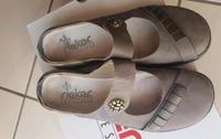 Rieker Leder Sabot Clogs Pantoletten grau und schwarz Gr.39, Neuw Saarbrücken-Mitte - St Johann Vorschau
