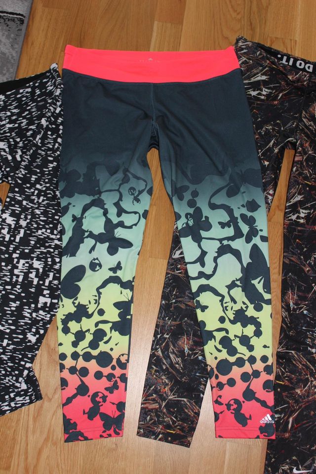 2 Damen Leggings von Adidas und Nike Gr L 40 Sport Hose in Stuttgart