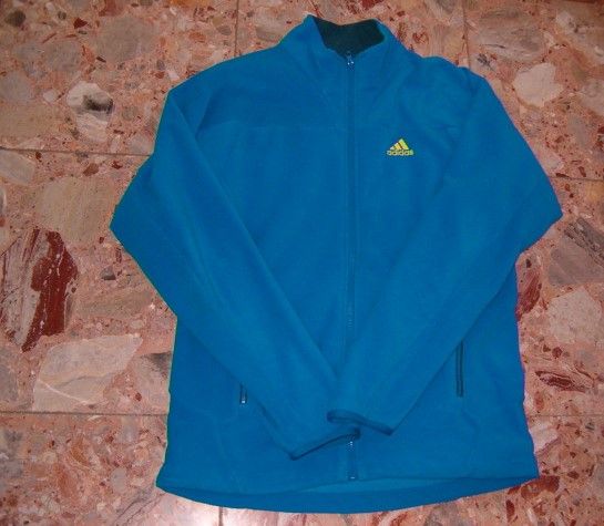 orig. Adidas Outdoor Fleecejacke 52 Fleece Jacke mit Hologramm XL in Remscheid