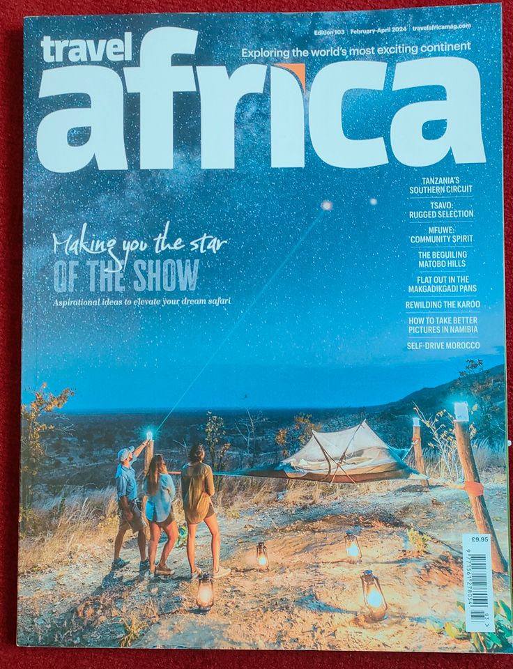 Travel Africa Magazin February-April 2024 englisch, neu in Netphen
