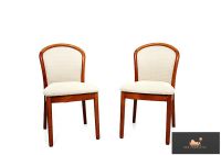 Design Stühle 2X Holz Esszimmer Chair Set Vintage 80er Landhaus Nordrhein-Westfalen - Lage Vorschau