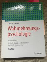 Wahrnehmungspsychologie Goldstein und Gegenfurtner 9.Auflage Hessen - Marburg Vorschau