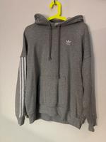 Grauer Oversized Adidas Pullover Hessen - Bad Hersfeld Vorschau
