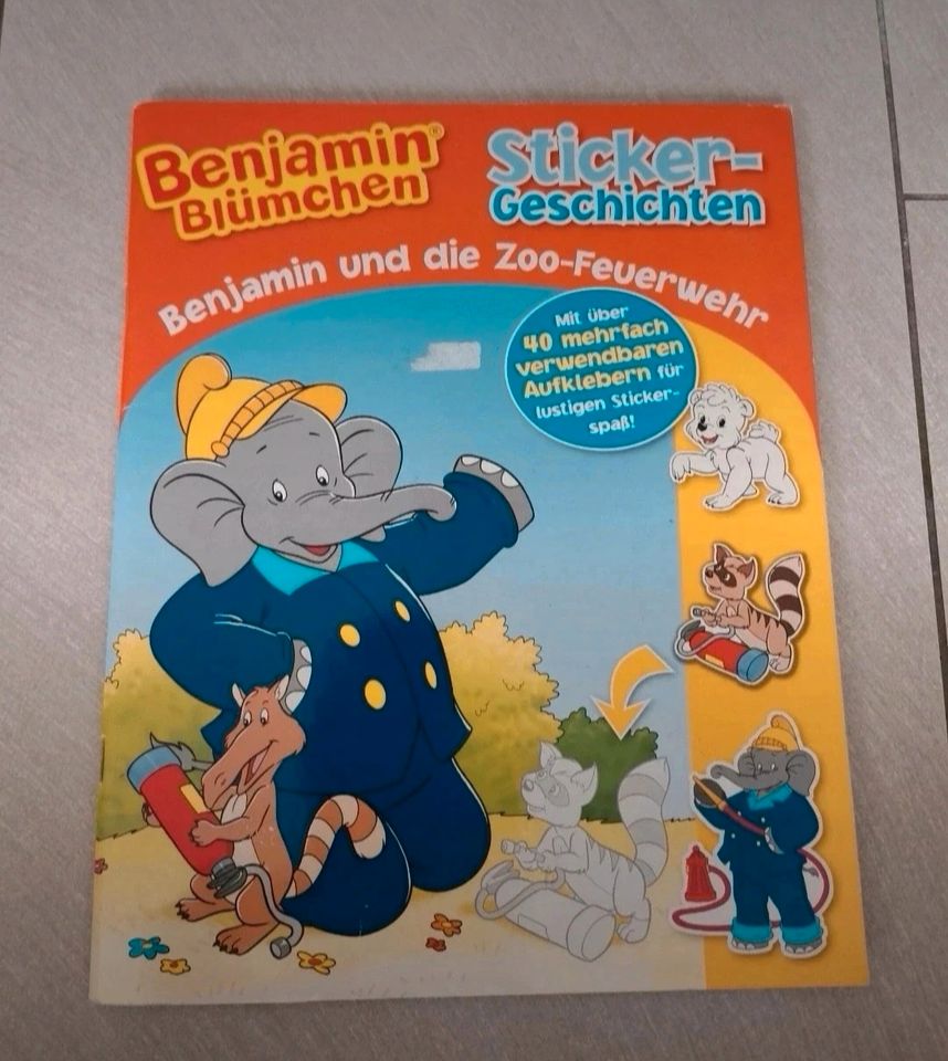 Benjamin Blümchen und die Zoo-Feuerwehr Sticker Geschichten in Giesen