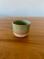 Handgemachte Keramiktasse – Grün Beige glasiert Kaffeetasse Tee Bonn - Bad Godesberg Vorschau
