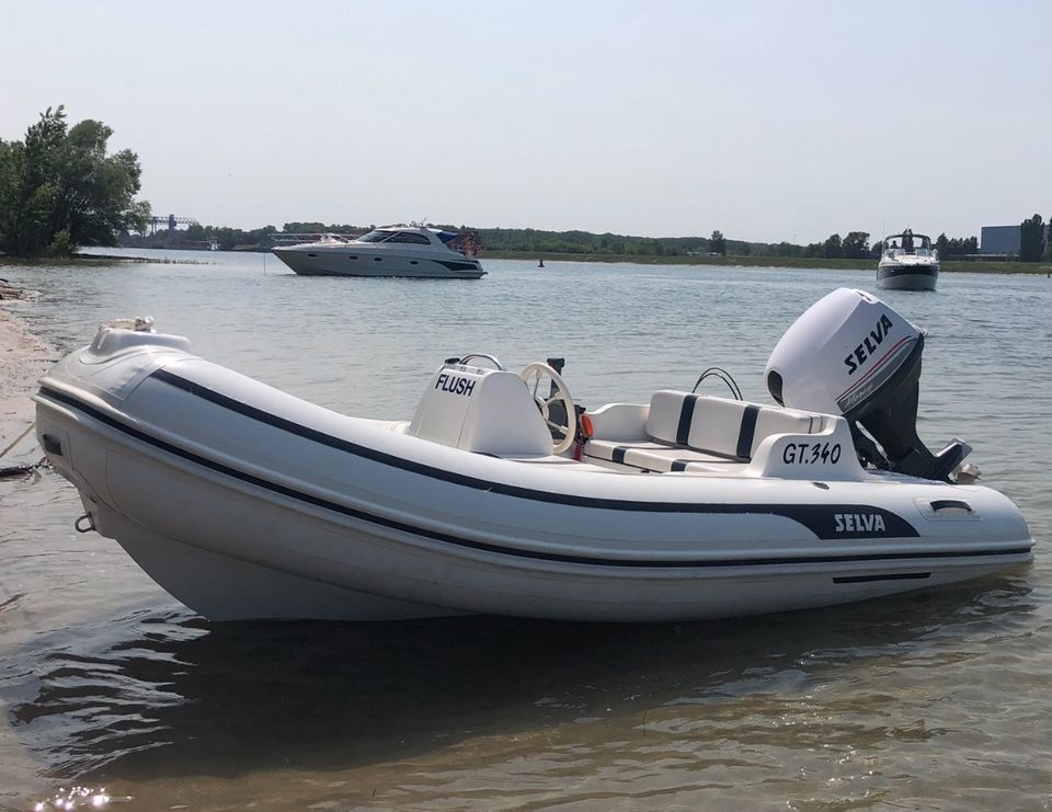 Festrumpf Schlauchboot Selva GT 340 in Recke