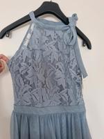 schönes hellblaues Cocktailkleid mit Spitze von Vila Niedersachsen - Dinklage Vorschau