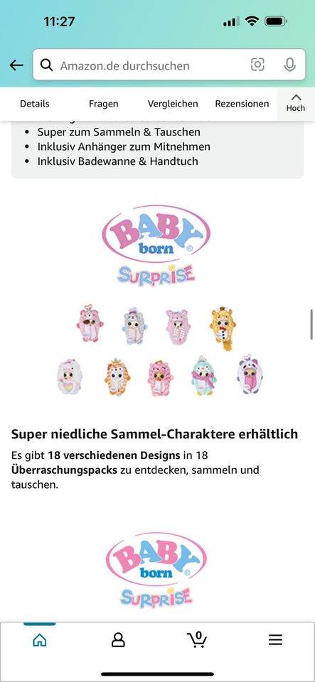 Baby Born Surprise Pets 3 Stück zusammen  mit Versand in Höchstadt