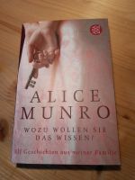 Alice Munro wozu wollen sie das wissen? Hessen - Wolfhagen  Vorschau