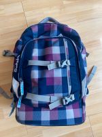 Satch Schulrucksack kariert lila blau Berlin - Schöneberg Vorschau