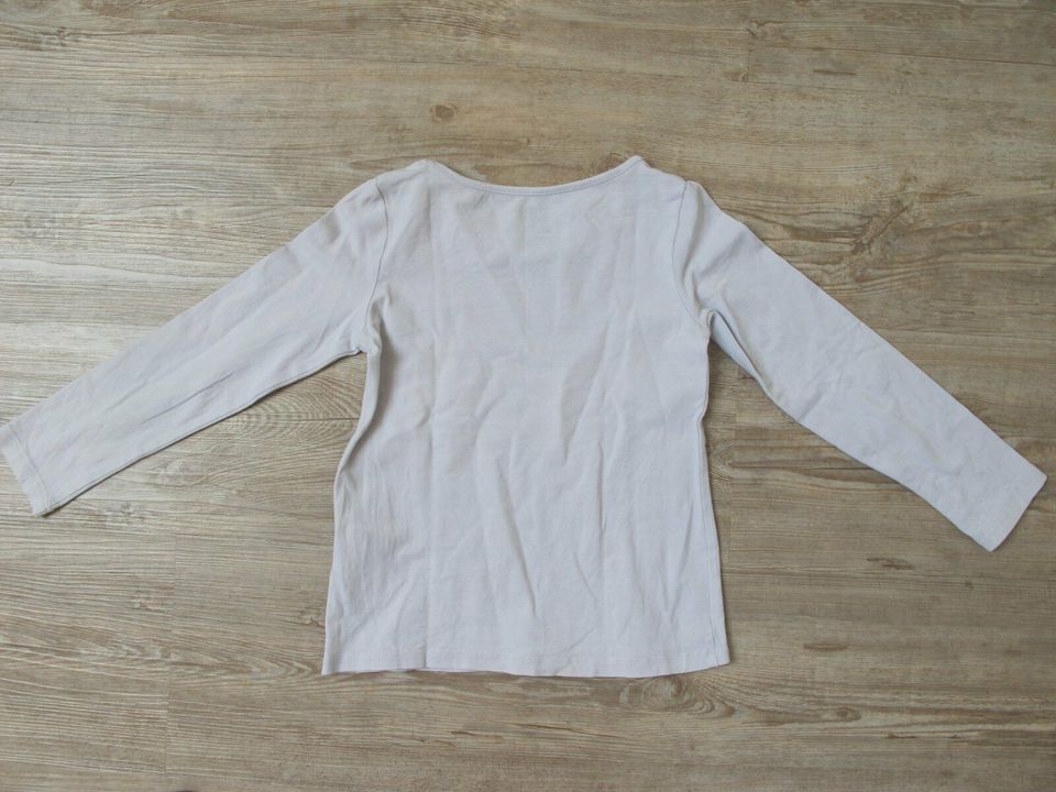 Gr. 98/104 ☆ Jersey-Shirt von H&M ☆ weiß in Dollern