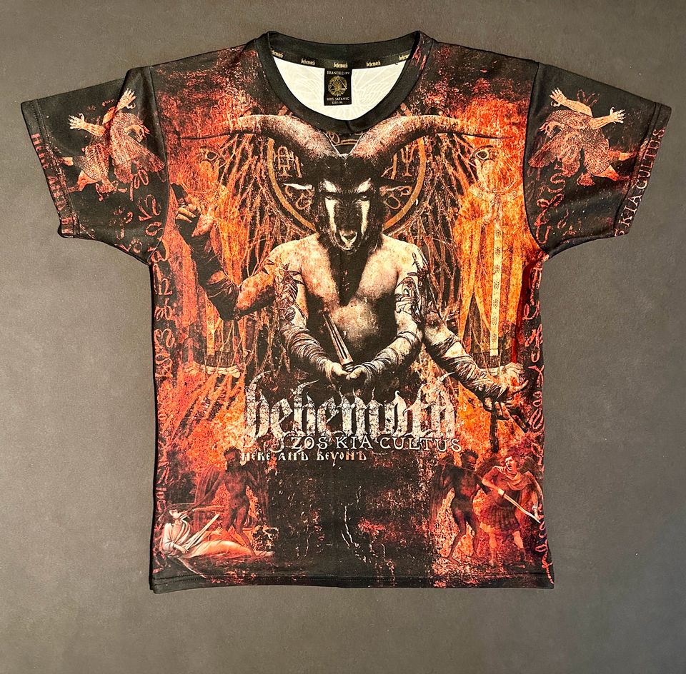 behemoth Zos Kia Cultus all print Shirt Nergal metal death black in Altshausen