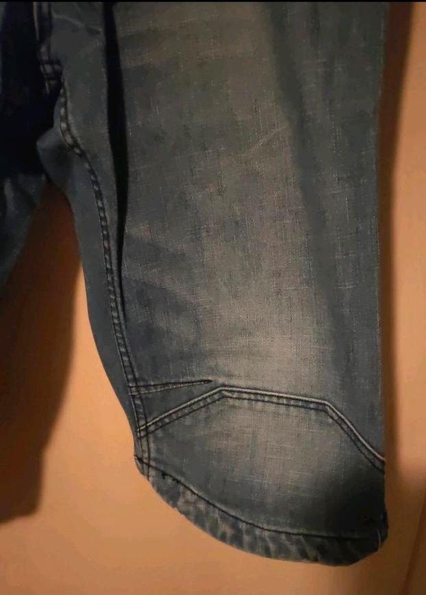 Jack & Jones Jeansshorts Jeans Shorts Hose used look Gr. L in Niederwinkling